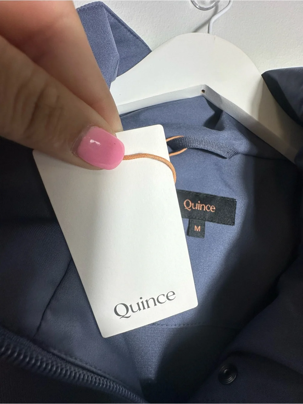 NEW Quince Weather Proof Rain Trench Coat Size Medium